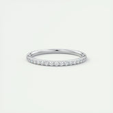 1.5mm Round EF- VVS Lab Grown Diamond Full Eternity Wedding Band