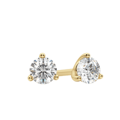 0.50CT - 4.0CT Round Solitaire F-VS Lab Grown Diamond Earrings
