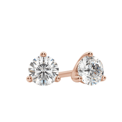 0.50CT - 4.0CT Round Solitaire F-VS Lab Grown Diamond Earrings