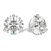 0.50CT - 4.0CT Round Solitaire F-VS Lab Grown Diamond Earrings