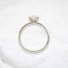 0.70ct-golden-round-cut-moissanite-diamond-engagement-ring-platinum-gemfora-4