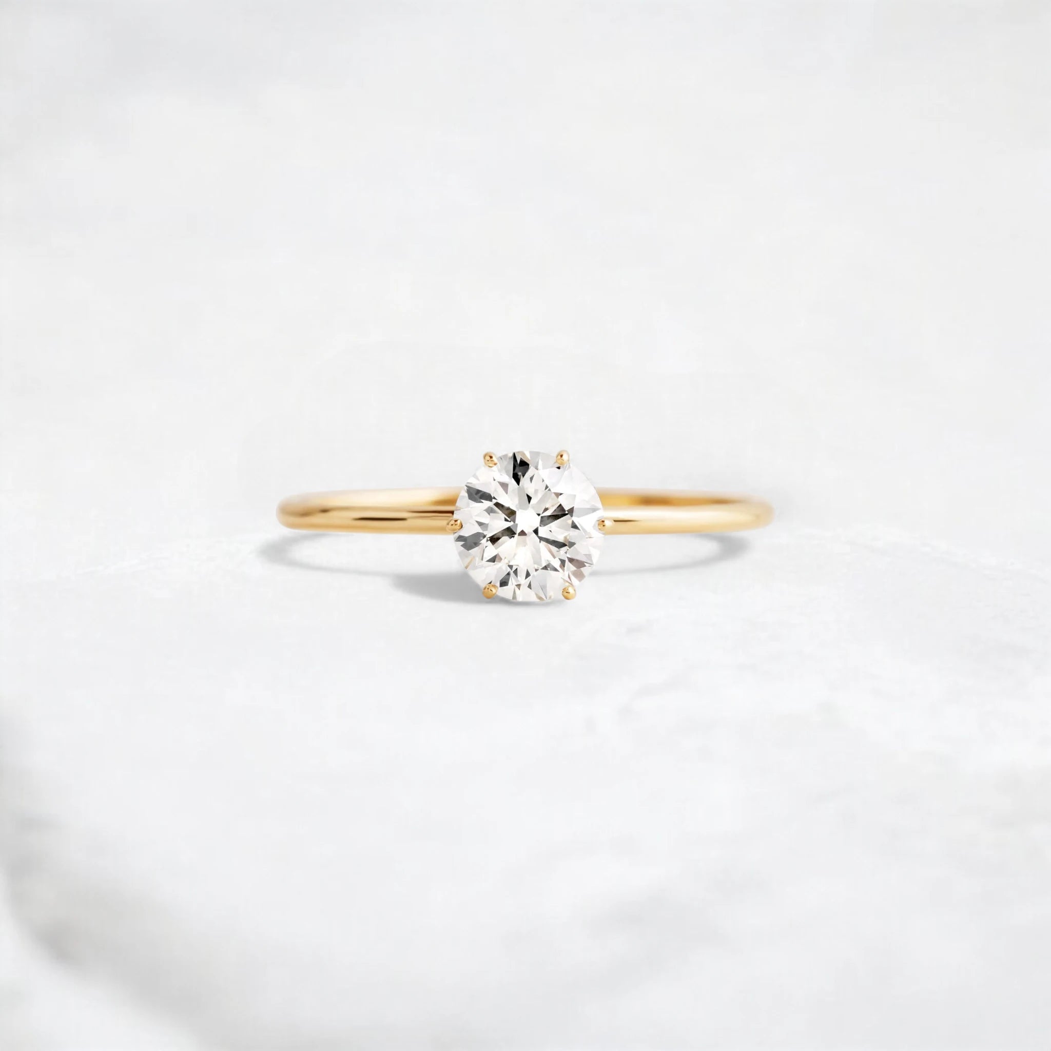 golden-promise-glow-1.0ct-round-cut-moissanite-diamond-engagement-hidden-halo-ring
