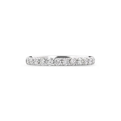 2.0mm Round Full Eternity Lab Grown Diamond Stackable Wedding Band