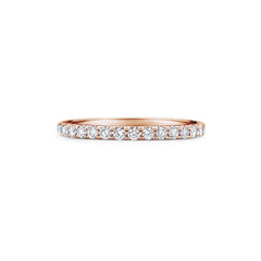 1.80mm Round Shaped Lab Grown Diamond Full Eternity Wedding Band