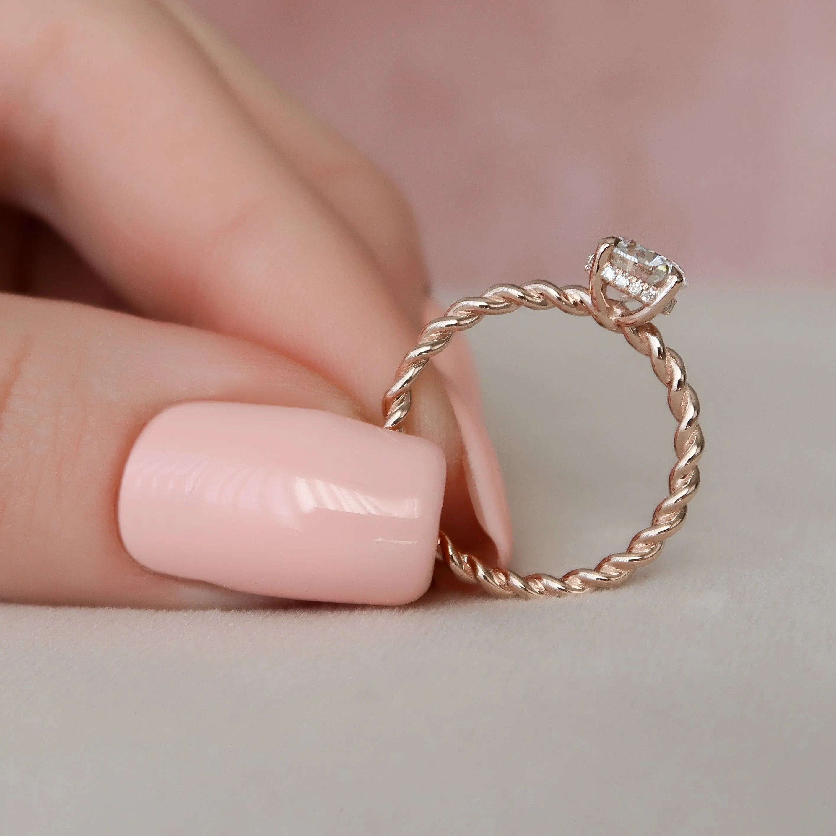 Moissanite Engagement Rings