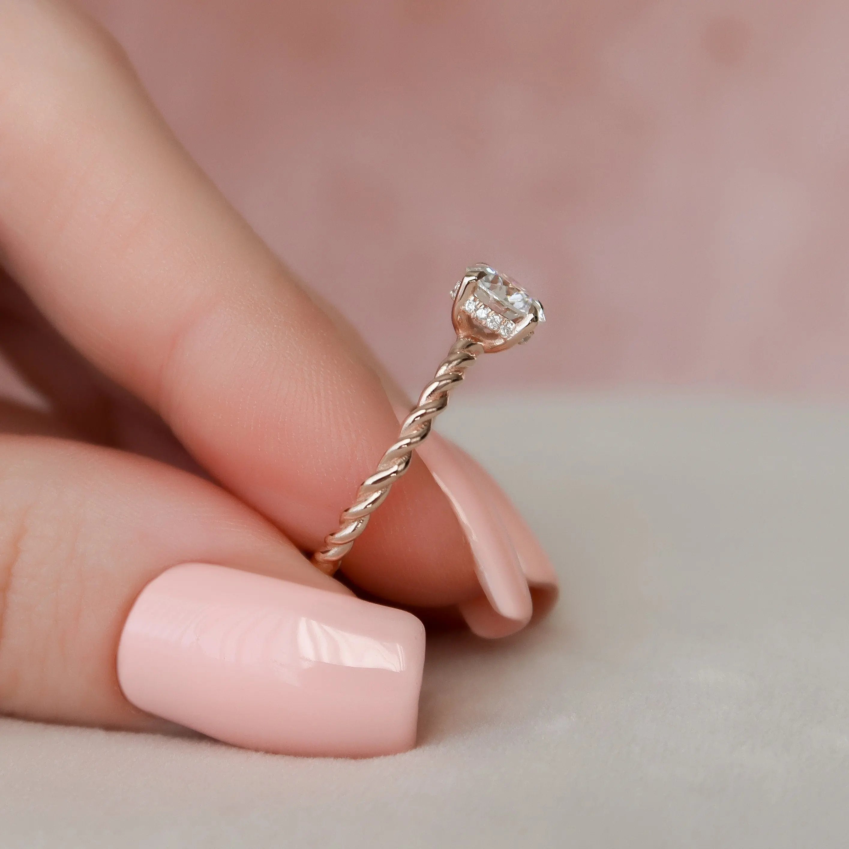 Moissanite Engagement Rings