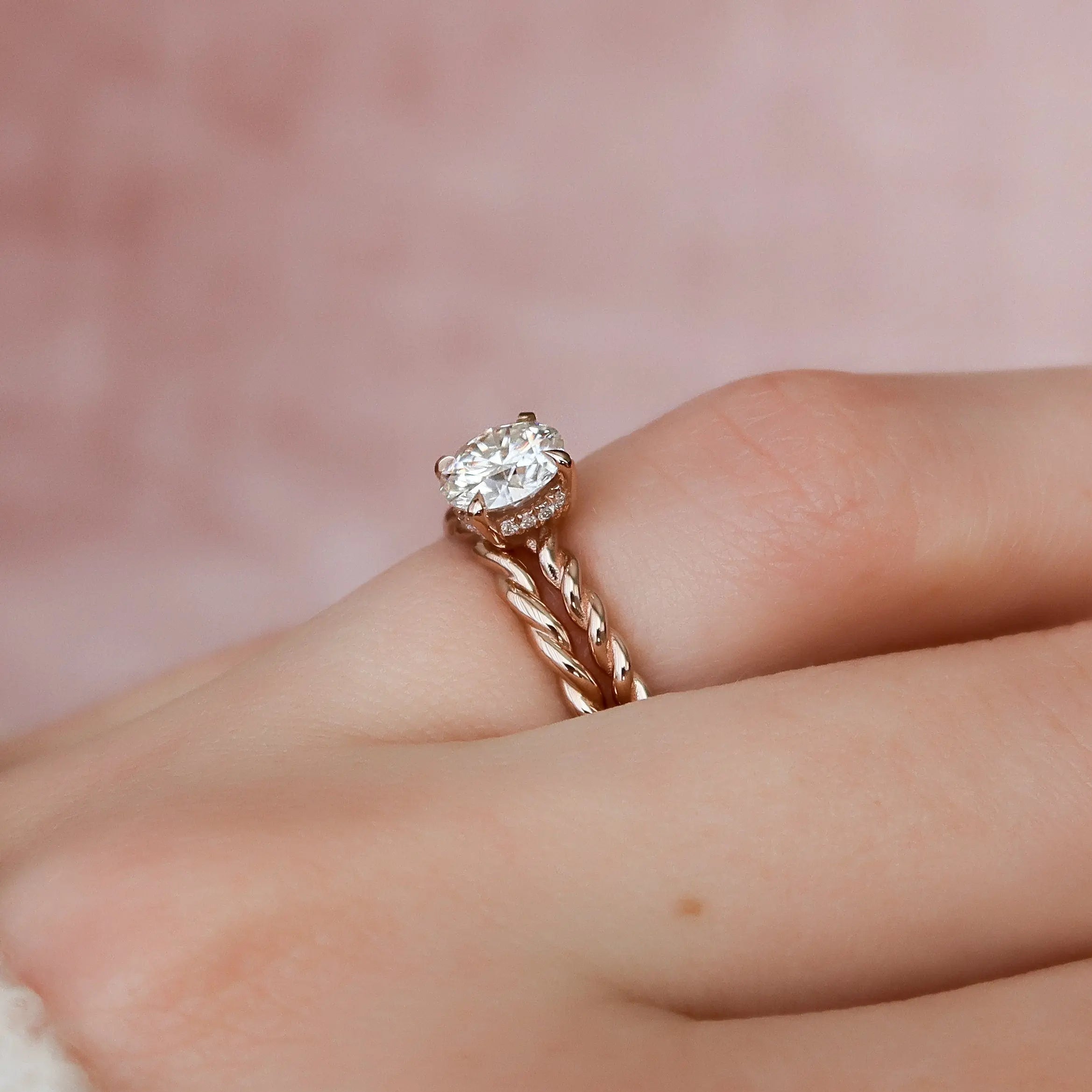 Moissanite Engagement Rings | Exclusive Designs