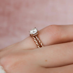 Moissanite Engagement Rings | Exclusive Designs