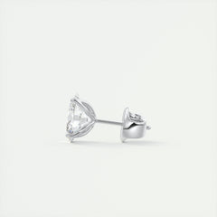 1.0CT Oval Solitaire G-VS Lab Grown Diamond Earrings
