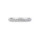 2.50mm Round Shaped Lab Grown Diamond Full Eternity Wedding Band