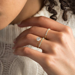 1.32ct-golden-round-cut-moissanite-diamond-engagement-ring-yellow-gold-gemfora-1