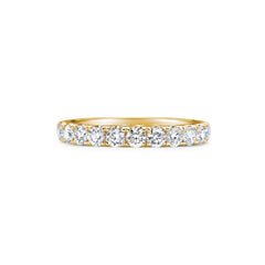 3.0mm Round Full Eternity Lab Grown Diamond Wedding Band