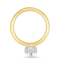 1.80ct Pear Solitaire E/VS1 Lab Grown Diamond Engagement Ring