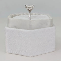 1.81ct Cushion G- VS2 Lag Grown Diamond Solitaire Engagement Ring