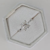 1.81ct Cushion G- VS2 Lag Grown Diamond Solitaire Engagement Ring
