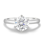 1.83ct Round Cut Solitaire G-VS2 Lab Grown Diamond Engagement Ring