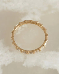 0.80CTW Baguette Cut Full Eternity Wedding Band for Women