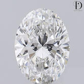 2.1CT Oval Cut Lab-Grown Diamond