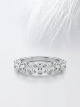 Oval Cut Moissanite Seven Stone Diamond Wedding Band