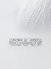 Bezel Set Marquise Cut Moissanite Eternity Diamond Wedding Band