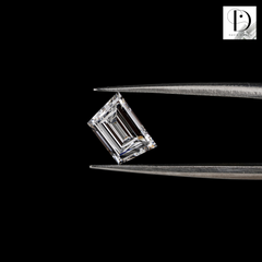 0.10CT Trapezoid Step Cut Lab-Grown Diamond