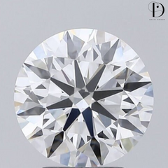2.0CT Round Brilliant Cut Lab-Grown Diamond