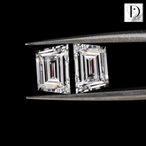 0.20CT Trapezoid Cut Lab-Grown Diamond Pair