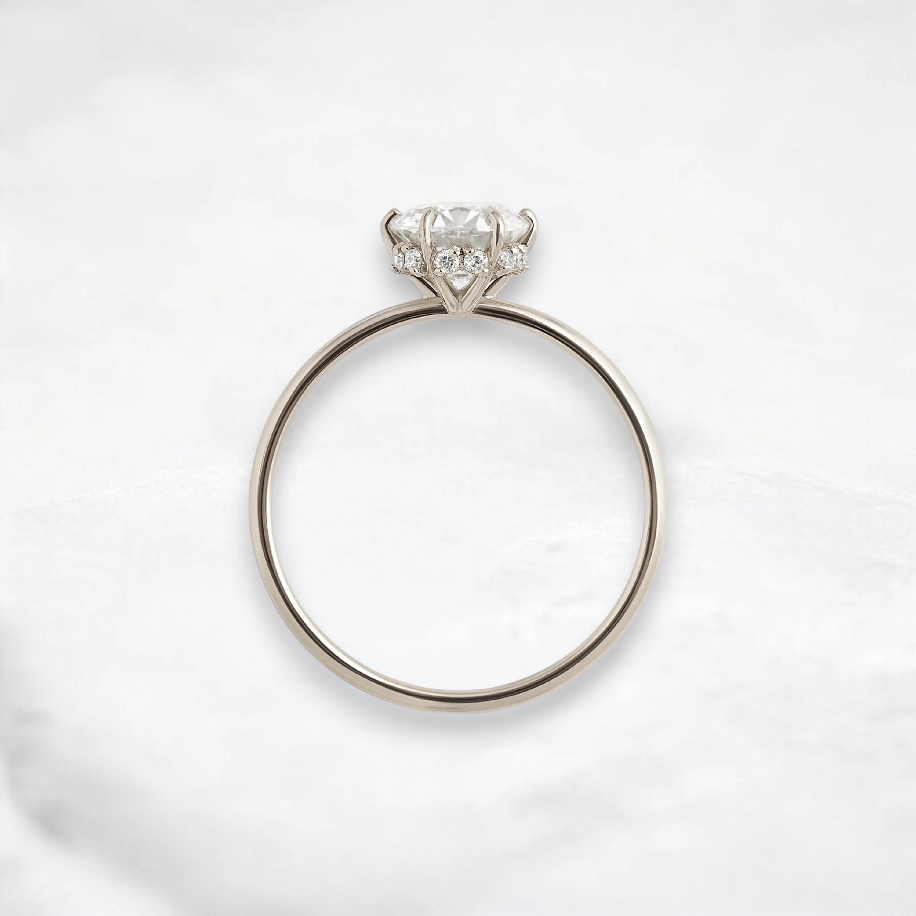 1ct-golden-round-cut-moissanite-diamond-engagement-ring-platinum-gemfora-4