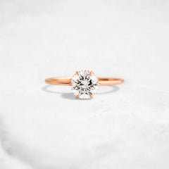 1ct-golden-round-cut-moissanite-diamond-engagement-ring-rose-gold-gemfora-1