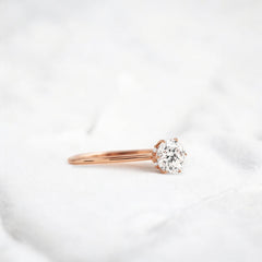 1ct-golden-round-cut-moissanite-diamond-engagement-ring-rose-gold-gemfora-2