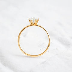 1ct-golden-round-cut-moissanite-diamond-engagement-ring-yellow-gold-gemfora-4