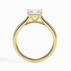 1ct Princess F- VS Lab Grown Diamond Solitaire Engagement Ring