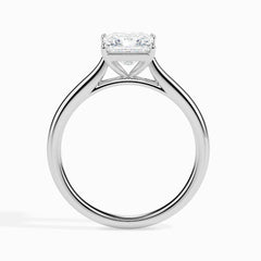 1ct Princess F- VS Lab Grown Diamond Solitaire Engagement Ring