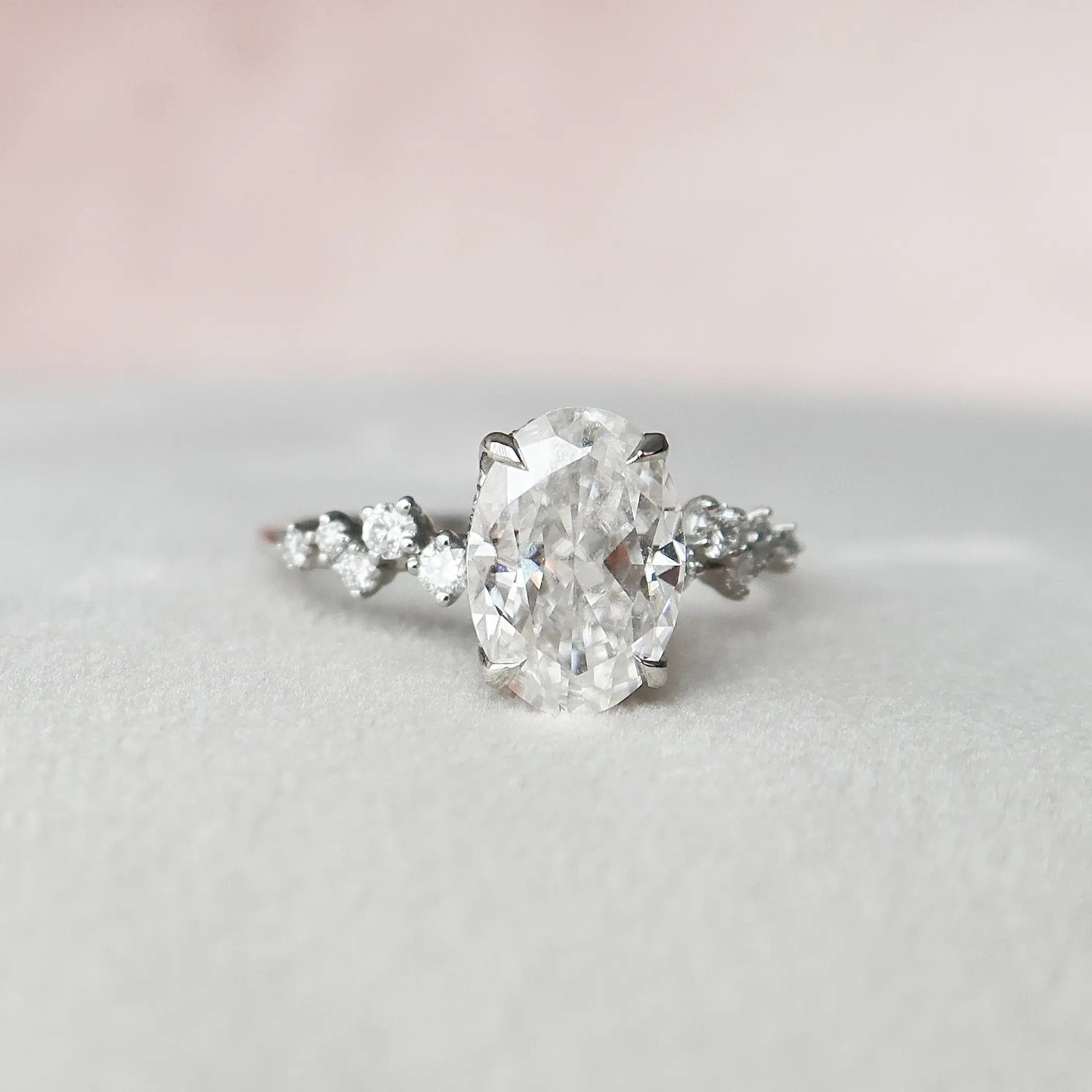 2-ct-oval-cut-lab-grown-diamond-unique-cluster-engagement-ring-gemfora