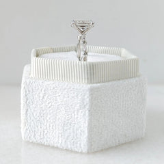 2.01ct Oval F- VS1 Lag Grown Diamond Petite Pave Engagement Ring
