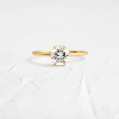 Touchpoints Ring, Round Cut - Melanie Casey