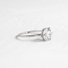 Touchpoints Ring, Round Cut - Melanie Casey