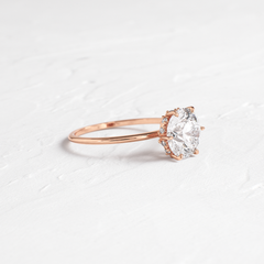 Touchpoints Ring, Round Cut - Melanie Casey