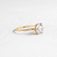 Touchpoints Ring, Round Cut - Melanie Casey