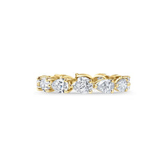 2.0mm Pear Full Eternity Lab Grown Diamond Wedding Band