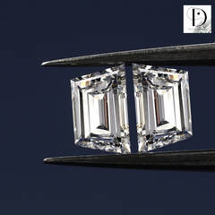 0.20CT Trapezoid Cut Lab-Grown Diamond Pair