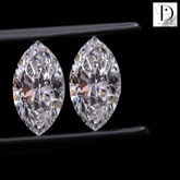 0.20CT Marquise Cut Lab-Grown Diamond Pair