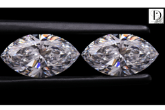 0.20CT Marquise Cut Lab-Grown Diamond Pair