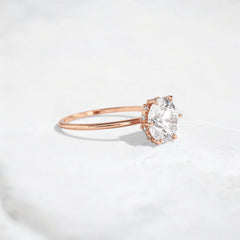 2ct-golden-round-cut-moissanite-diamond-engagement-ring-rose-gold-gemfora-2