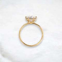 2ct-golden-round-cut-moissanite-diamond-engagement-ring-yellow-gold-gemfora-4