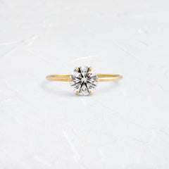 Touchpoints Ring, Round Cut - Melanie Casey
