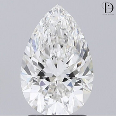 1.0CT Pear Cut Lab-Grown Diamond