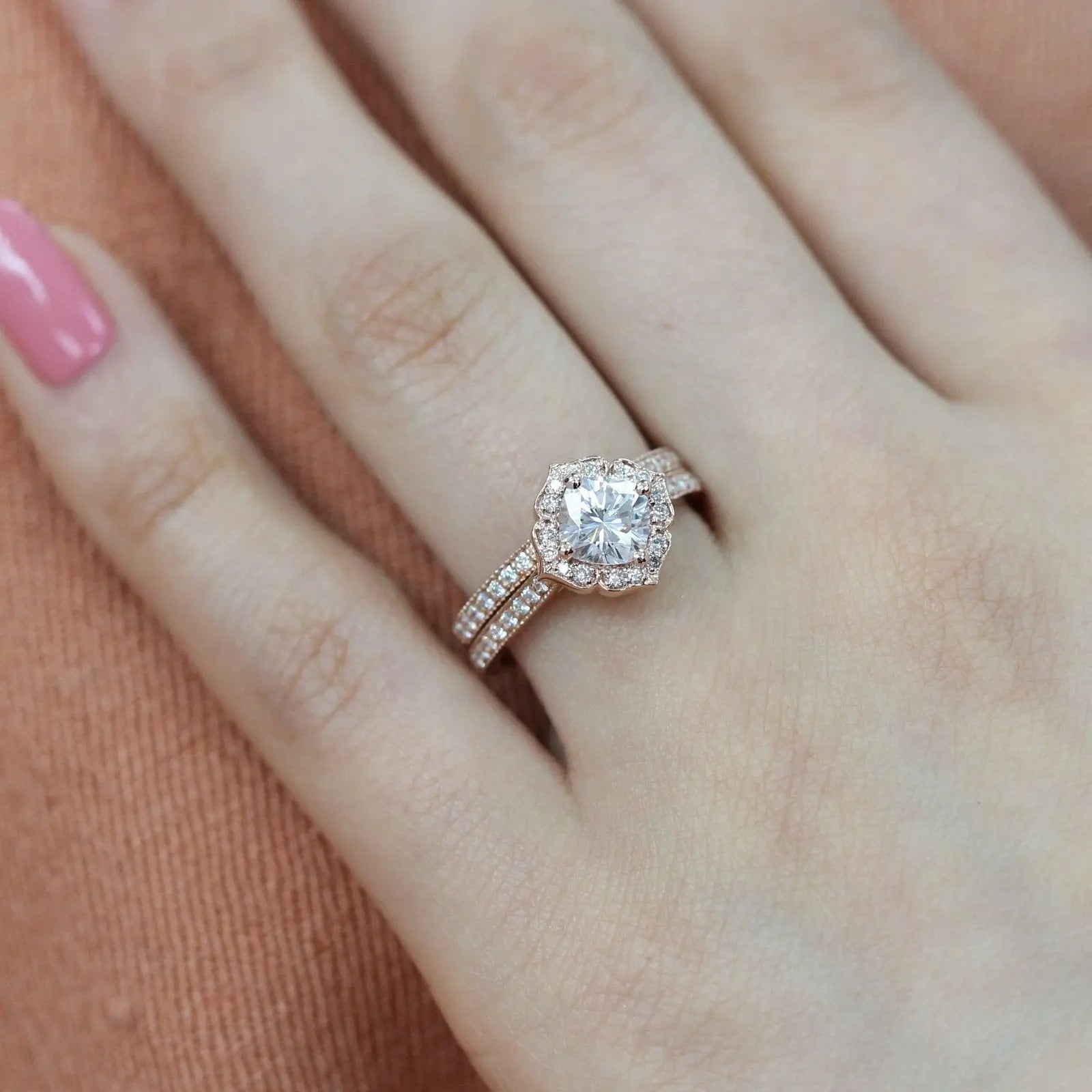 Moissanite Engagement Rings