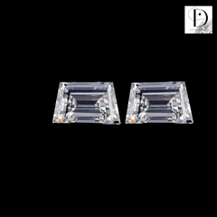 0.20CT Trapezoid Cut Lab-Grown Diamond Pair