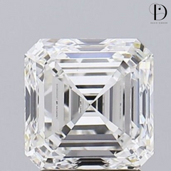 2.53CT Asscher Cut Lab-Grown Diamond